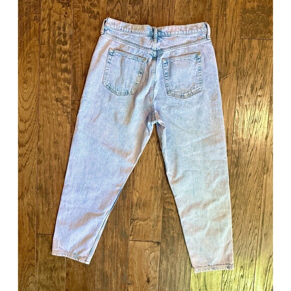 Gap Mom Jeans Lavender New Purple Acid Wash High Rise Women’s Size 10/30 - Picture 2 of 7